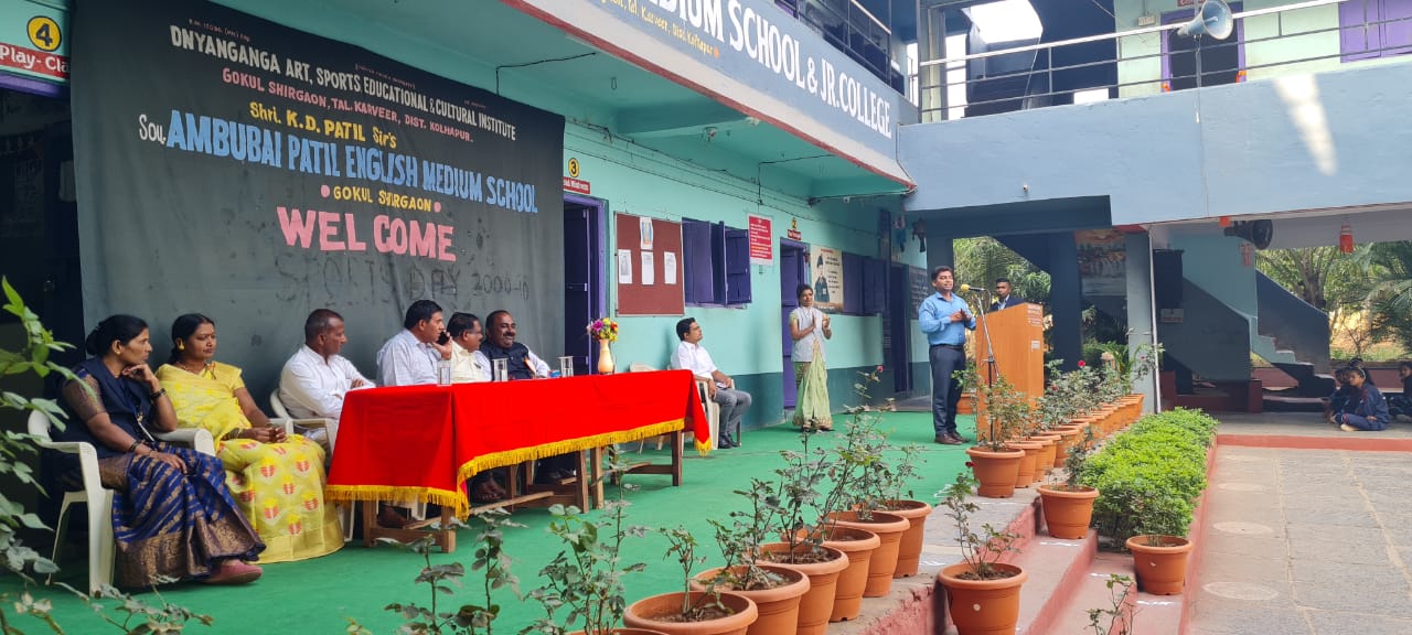Ceremony of Robotics lab23 Kolhapur